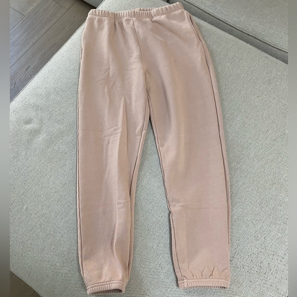 Les Tien Heavyweight Classic Sweatpant in Mauve